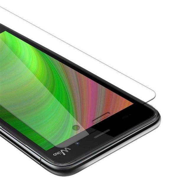 Cadorabo Panzer Folie für WIKO LENNY 3 Schutzfolie in KRISTALL KLAR Gehärtetes (Tempered) Display-Schutzglas in 9H Härte mit 3D Touch Kompatibilität
