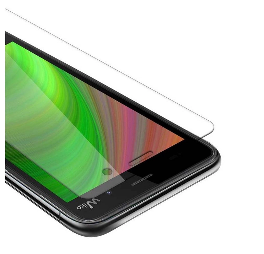 Cadorabo Panzer Folie für WIKO LENNY 3 Schutzfolie in KRISTALL KLAR Gehärtetes (Tempered) Display-Schutzglas in 9H Härte mit 3D Touch Kompatibilität