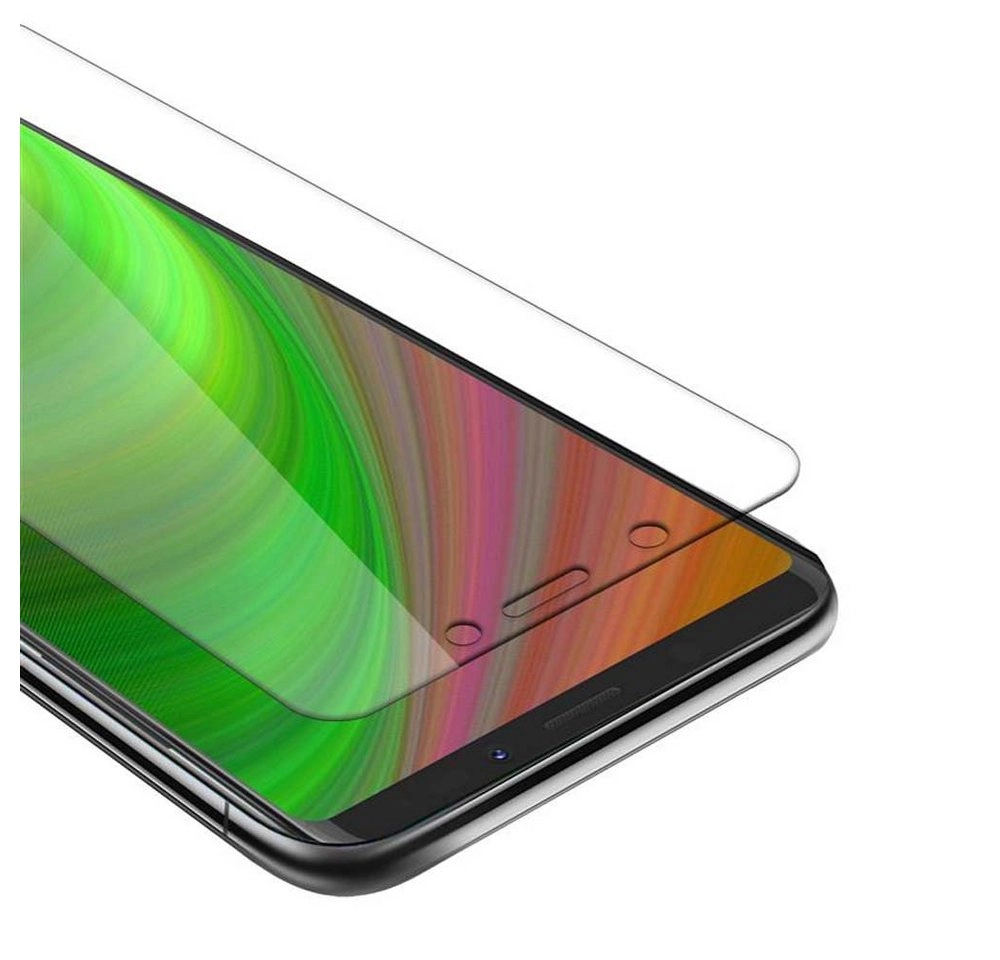 Cadorabo Panzer Folie für WIKO VIEW Schutzfolie in KRISTALL KLAR Gehärtetes (Tempered) Display-Schutzglas in 9H Härte mit 3D Touch Kompatibilität