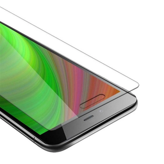 Cadorabo Panzer Folie für ZTE Nubia Z9 MAX Schutzfolie in KRISTALL KLAR Gehärtetes (Tempered) Display-Schutzglas in 9H Härte mit 3D Touch Kompatibilität