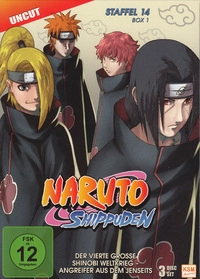 Naruto Shippuden - Staffel 14 - Disc 1 - Episoden 296 - 300 (DVD)