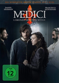 Die Medici - Staffel 3 - Lorenzo der Prächtige - Disc 1 - Episoden 1 - 4 (Blu-ray)