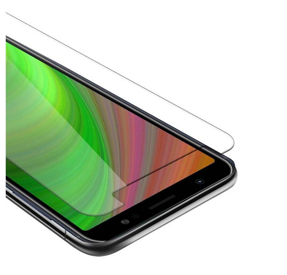 Cadorabo Panzer Folie für Asus ZenFone MAX PLUS M1 Schutzfolie in KRISTALL KLAR Gehärtetes (Tempered) Display-Schutzglas in 9H Härte mit 3D Touch Kompatibilität