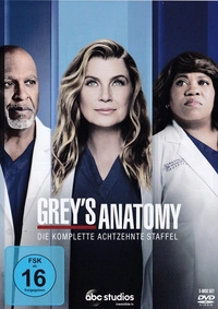 Grey's Anatomy - Staffel 18 - Disc 1 - Episoden 1 - 4 (DVD)