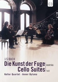 Johann S. Bach - Die Kunst der Fuge & Suite for Cello Sollo Nos.1&5 (DVD)