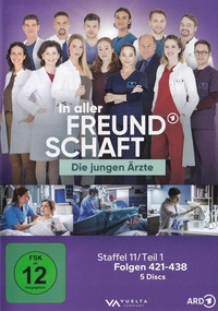 In aller Freundschaft - Die jungen Ärzte - Staffel 11 - Box 1 - Disc 1 - Episoden 421 - 424 (DVD)