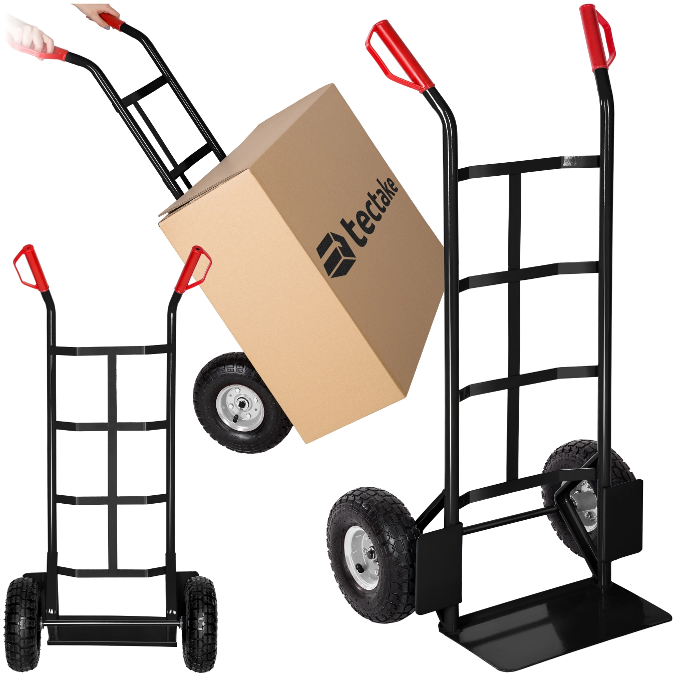 Sackkarre bis 200kg - schwarz