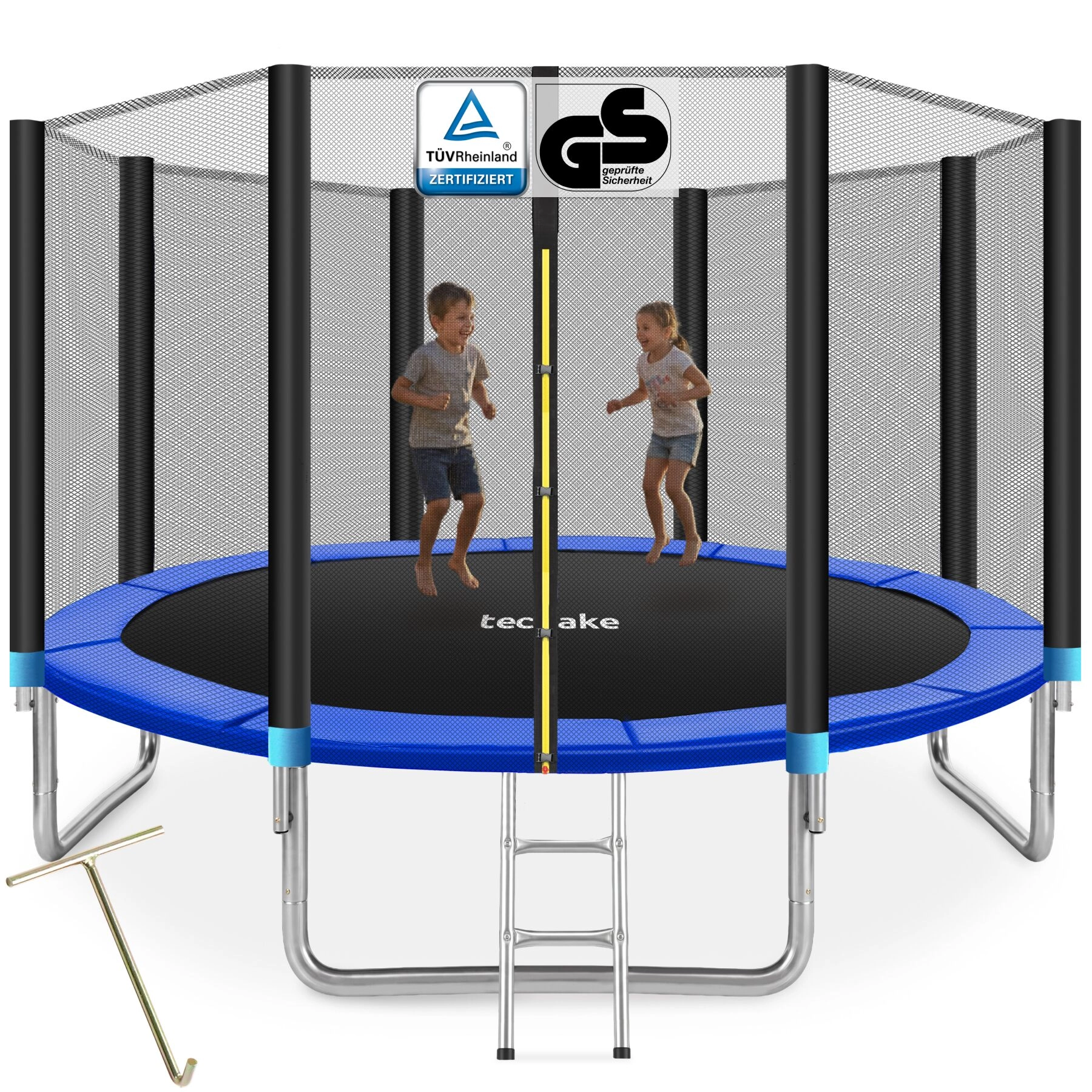 Trampolin Garfunky mit Sicherheitsnetz - 366 cm
