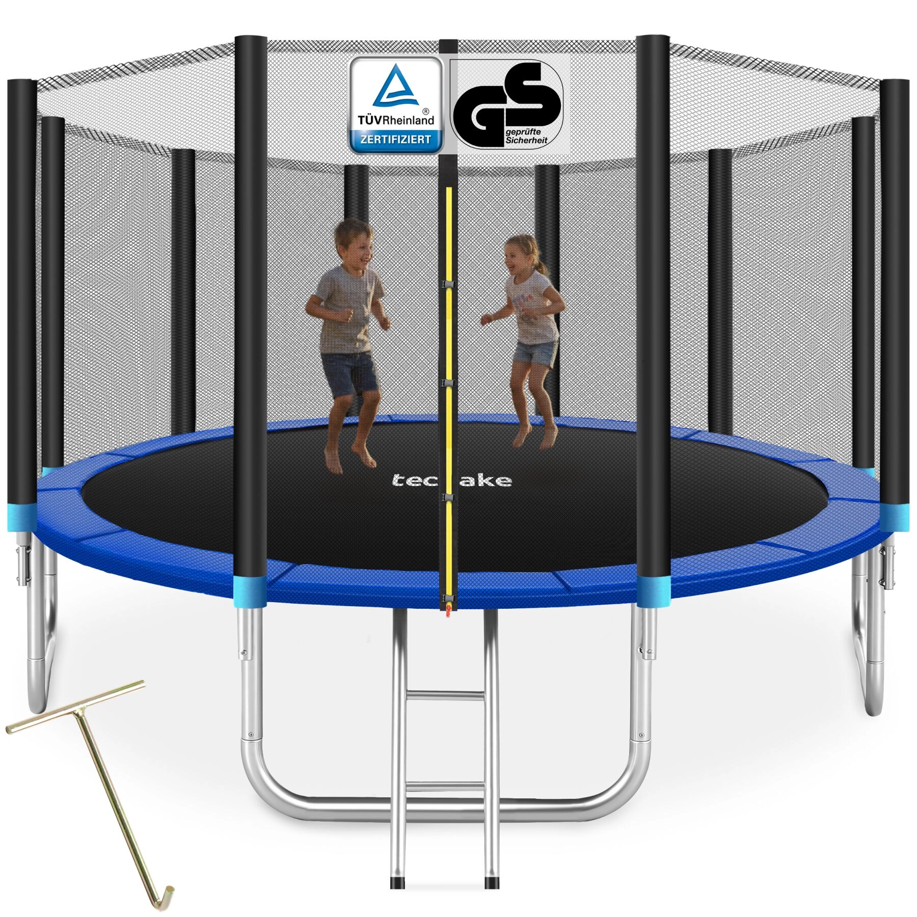 Trampolin Garfunky mit Sicherheitsnetz - 427 cm