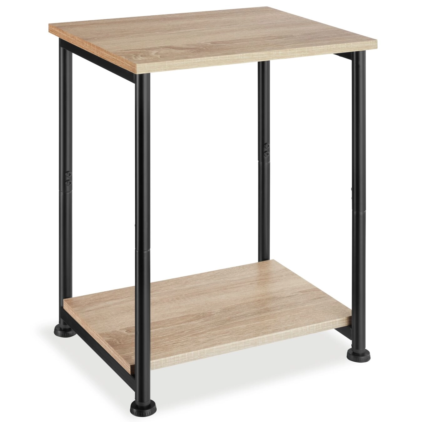 Beistelltisch Yonkers 38,5x30x51,5cm - Industrial Holz hell, Eiche Sonoma