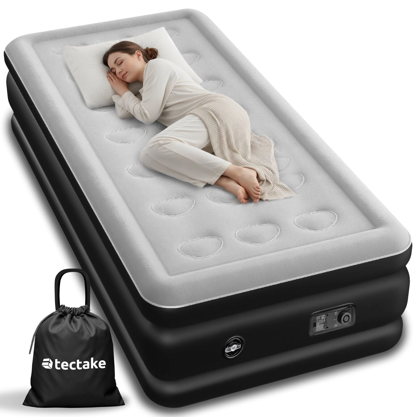 Aufblasbare Matratze AirDreams mit Elektropumpe - 200 x 101 x 44 cm