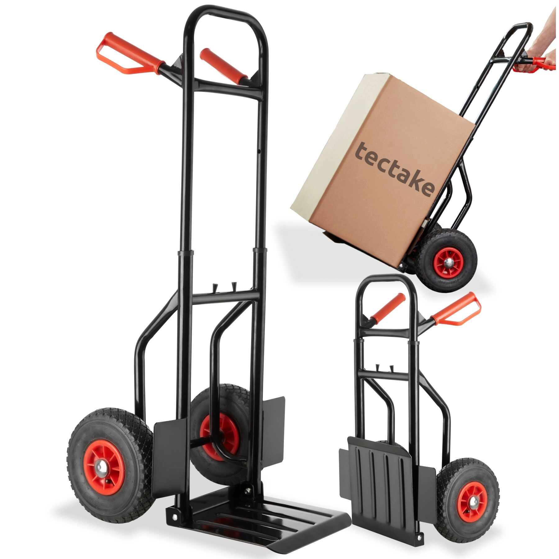 Sackkarre bis 200kg - schwarz