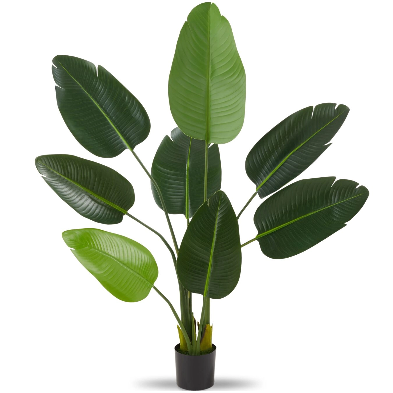 Künstlicher Paradiesvogelbaum Tropic, naturgetreu - 120 cm