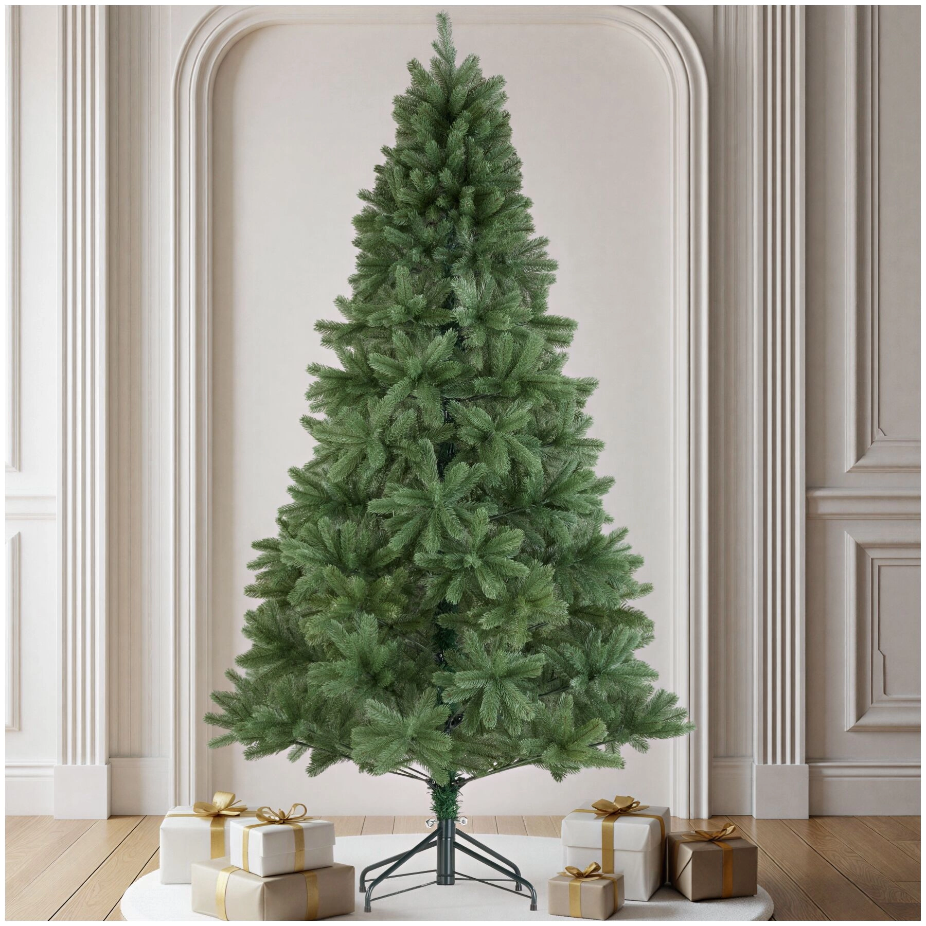 Künstlicher Weihnachtsbaum Dancer mit Spritzgussnadeln - 210 cm