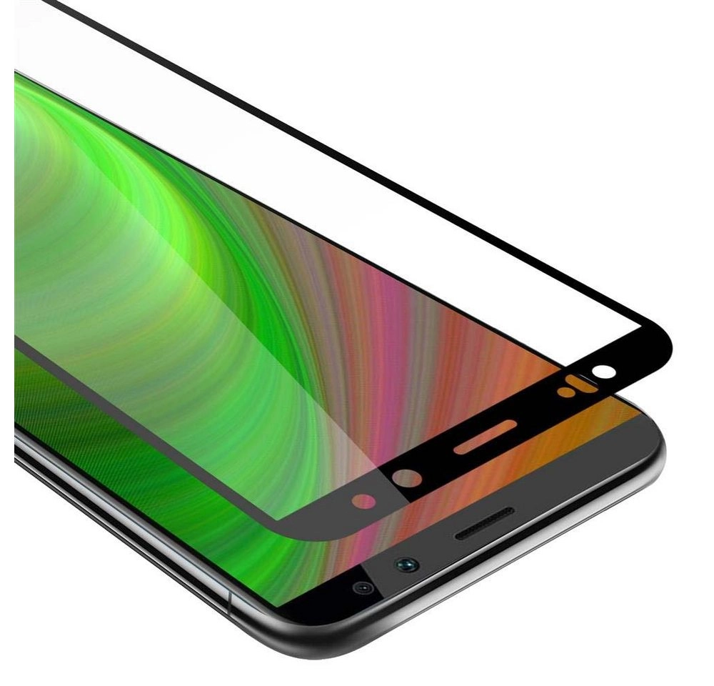 Cadorabo Vollbild Panzer Folie für Huawei MATE 10 LITE Schutzfolie in TRANSPARENT mit SCHWARZ Gehärtetes (Tempered) Display-Schutzglas in 9H Härte mit 3D Touch Kompatibilität