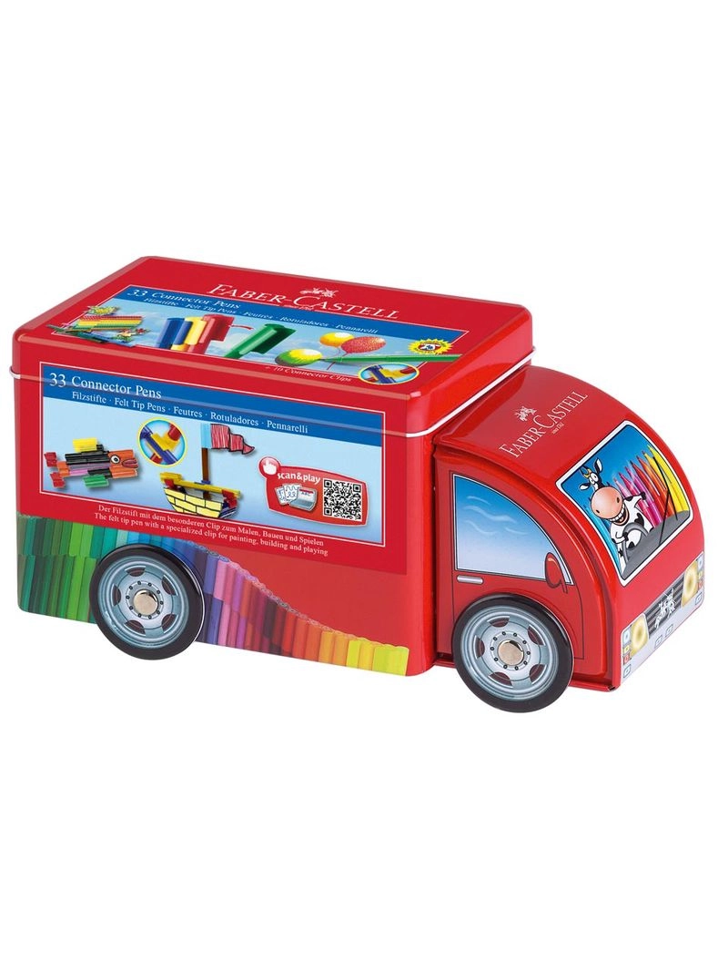 Faber-Castell, spielen & lernen, Filzstift Connector Truck