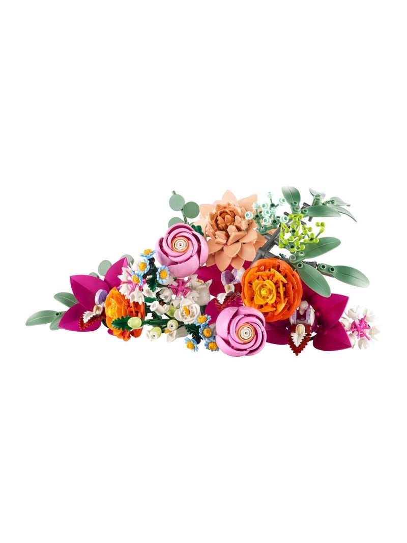 LEGO, Pflanzenmotive, rosa Blumenstrauß