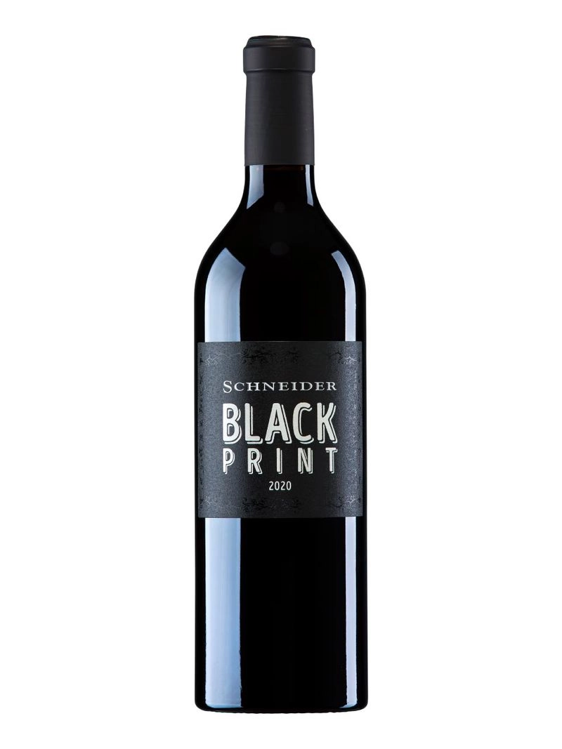Markus Schneider, Black Print, QbA, Pfalz, trocken, rot, 0.75L