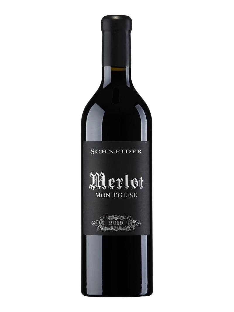 Markus Schneider, Mon Église, Merlot, Pfalz, QbA, trocken, rot 0.75L
