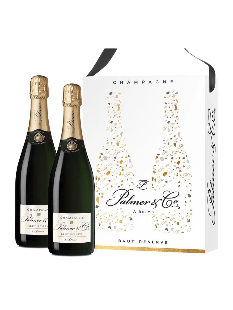 Palmer & Co., La Réserve, Champagne, AOC, brut, weiß (Twinpack) 1.5L