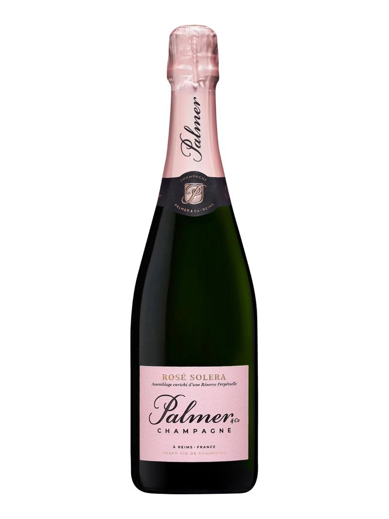 Palmer & Co., Rosé Solera, Champagne, AOC, brut, rosé (Geschenkverpackung) 0.75L
