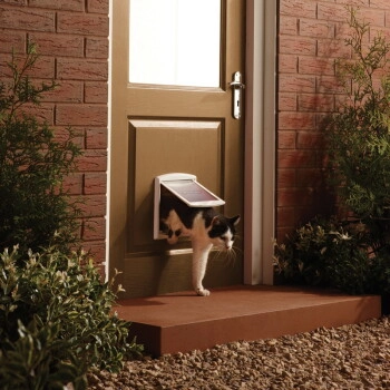 PetSafe 2-Wege Haustiertür weiß L