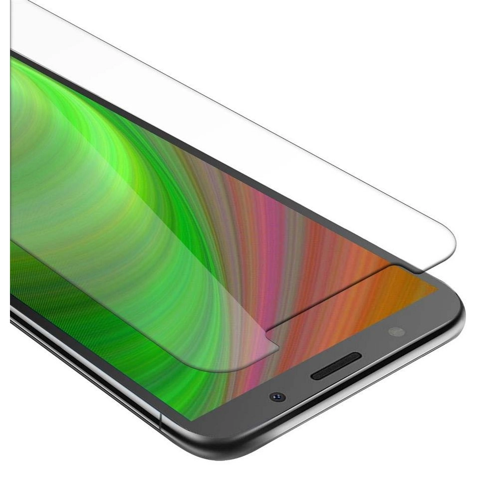 Cadorabo Panzer Folie für Huawei Y5 2018 Schutzfolie in KRISTALL KLAR Gehärtetes (Tempered) Display-Schutzglas in 9H Härte mit 3D Touch Kompatibilität