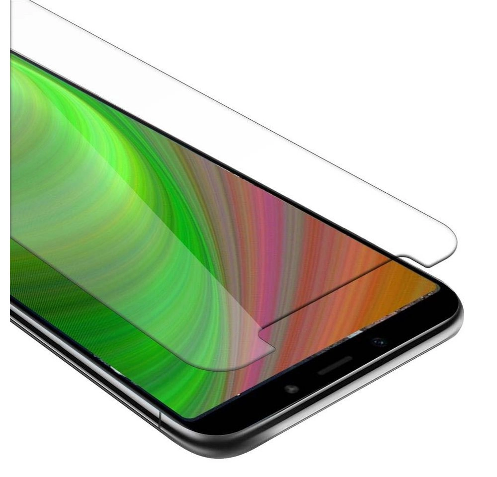 Cadorabo Panzer Folie für Xiaomi Mi A2 / 6X Schutzfolie in KRISTALL KLAR Gehärtetes (Tempered) Display-Schutzglas in 9H Härte mit 3D Touch Kompatibilität