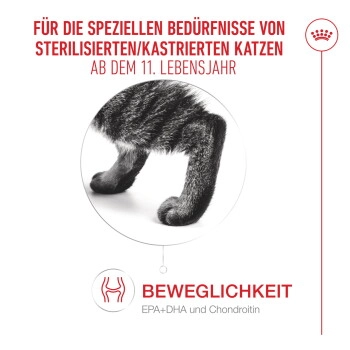 ROYAL CANIN Trockenfutter Katze, Senior, Ageing Sterilised 11+ 400 g