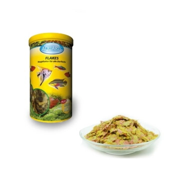 AQUARIS Aquarium Fischfutter - Flakes - 30g / 250ml