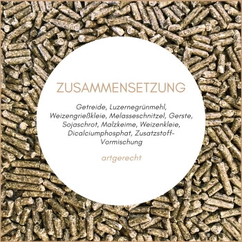 Supravit Hasen- & Kaninchenfutter - Alleinfutter für Zwergkaninchen, Kaninchen & Hasen 2,5 kg