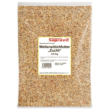 Supravit Wellensittichfutter Zuchtmischung 2,5 kg