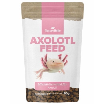 NatureHolic AxolotlFeed - Axolotl Spezialfutter 50g