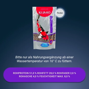 KI-JA-KO Koifischfutter Nature Snack 350g