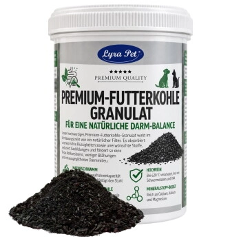 Lyra Pet Premium Futterkohle Granulat 250 g