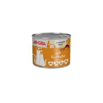 Amora Cat Pur 6x200g Truthahn