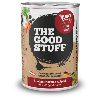 The Goodstuff Rind mit Karotte & Apfel 6x400 g