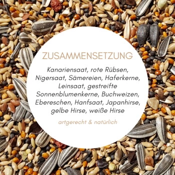 Supravit Waldvogelfutter mit Sonnenblumenkernen 5 kg