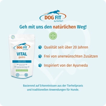 DOG FIT by PreThis ® VITAL gastro » Verdauungshilfe für Hunde