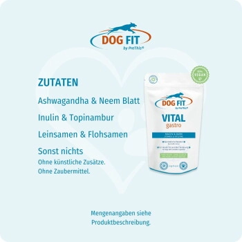 DOG FIT by PreThis ® VITAL gastro » Verdauungshilfe für Hunde