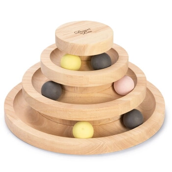 Designed by Lotte DBL Spielturm Mia Holz braun