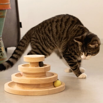 Designed by Lotte DBL Spielturm Mia Holz braun