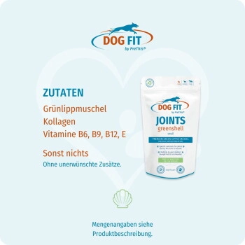 DOG FIT by PreThis ® JOINTS greenshell » Grünlippmuschel für Hunde S