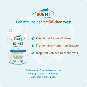 DOG FIT by PreThis ® JOINTS elements » Hunde » Glucosamin, Collagen, Chondroitin, MSM S