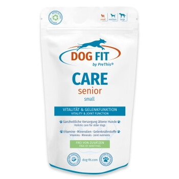 DOG FIT by PreThis ® CARE senior » Ergänzung für ältere Hunde S