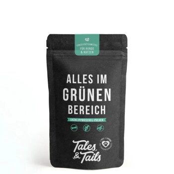 Tales & Tails Grünlippmuschelpulver Alles im Grünen Bereich