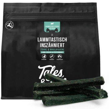 Tales & Tails Zahnpflege-Kausticks LammTastisch InsZähniert 200g