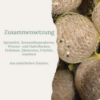 Orni Ganzjahres Riesenmeisenknödel 500g, mit Netz o. Folie 12 Stück