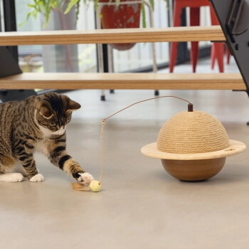 Designed by Lotte DBL Kratzball Wiggly Holz