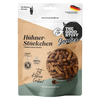 The Goodstuff Hühner-Stückchen Cat 4 x 150g